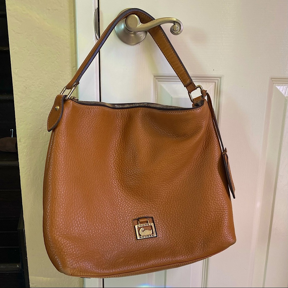 Dooney & Bourke Camel genuine leather purse